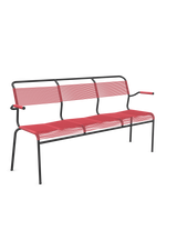 Schaffner Säntis Banc Spaghetti 3 places avec accoudoirs