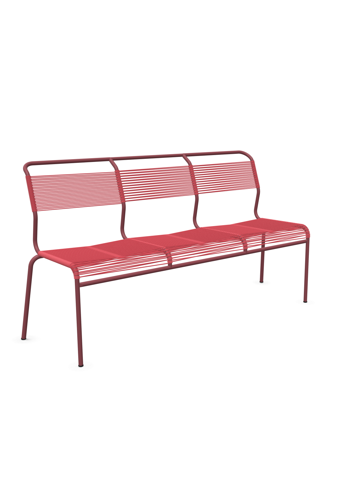 Schaffner Säntis Banc Spaghetti 3 places sans accoudoirs