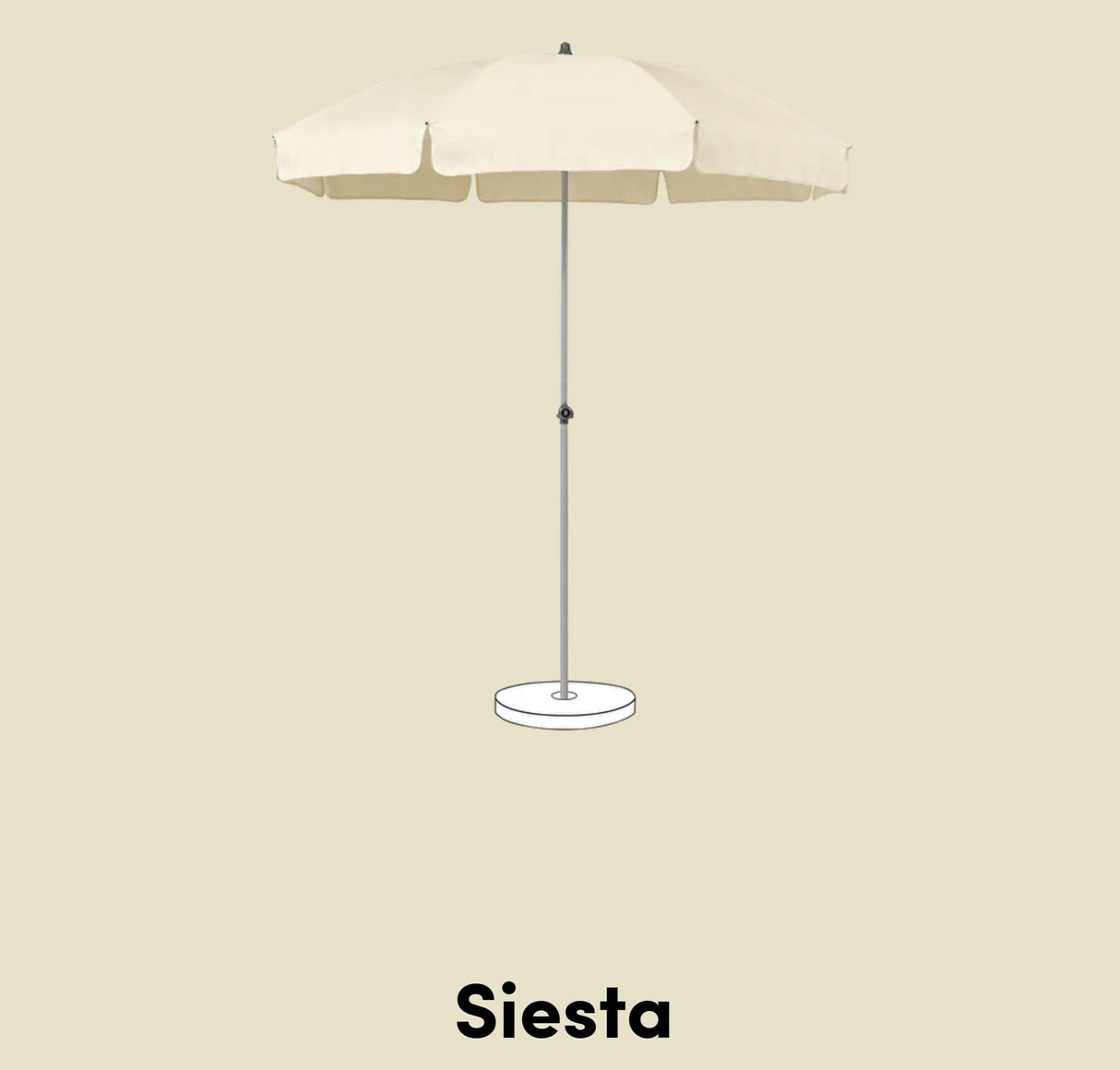 Suncomfort by Glatz Chapeau Top pour Parasol Siesta 