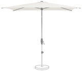 Suncomfort by Glatz Parasol Shell Turn Modèle 2025 250x200cm Sand white 050 