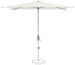Suncomfort by Glatz Parasol Shell Turn Modèle 2025 250x200cm Sand white 050 