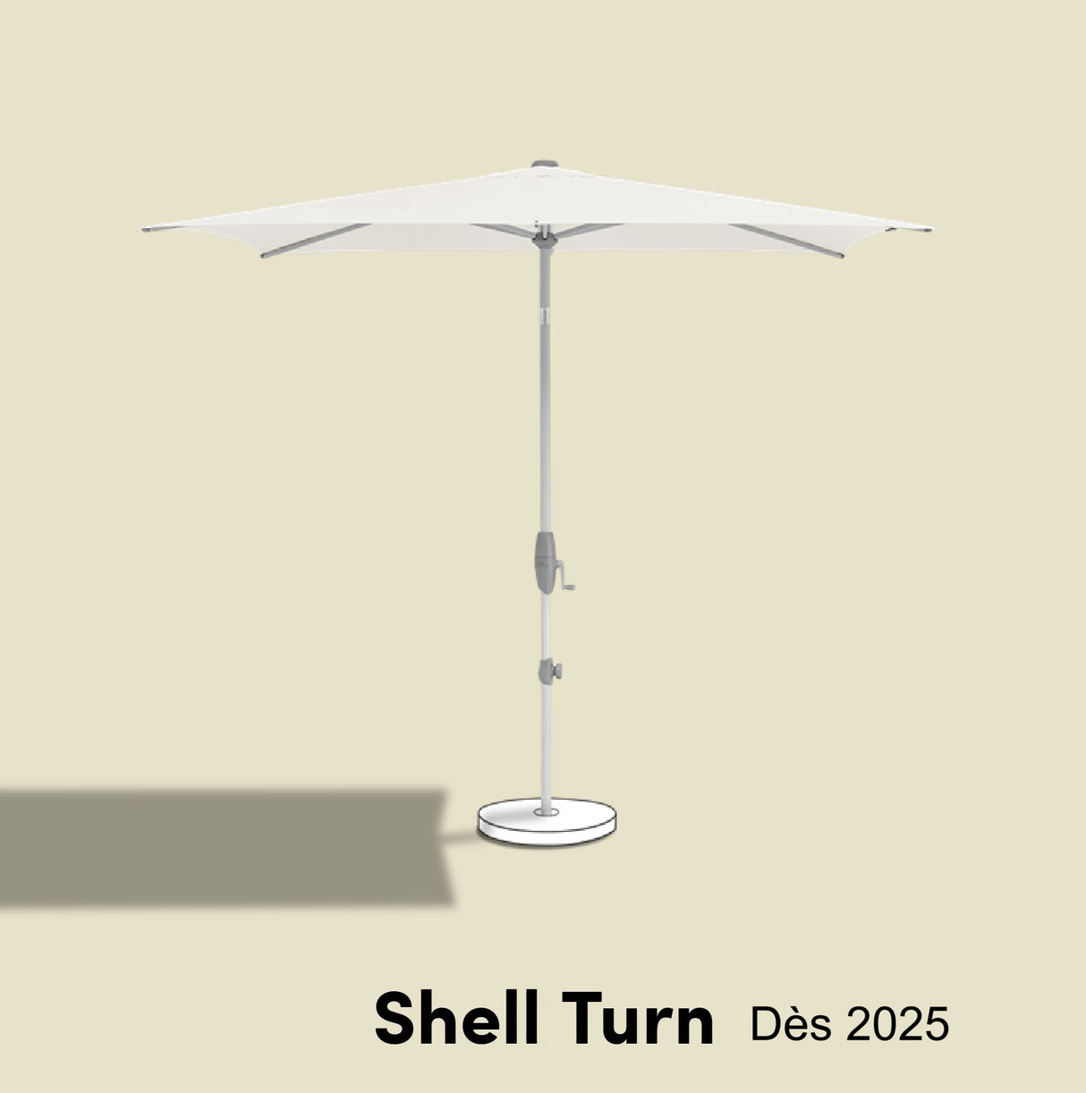 Suncomfort by Glatz Parasol Shell Turn Modèle 2025 