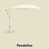 Suncomfort by Glatz Toile de rechange pour Parasol Pendolino Ø300cm 