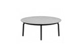 Todus Starling Table basse Ø 79cm H: 23cm Plateau Céramique 