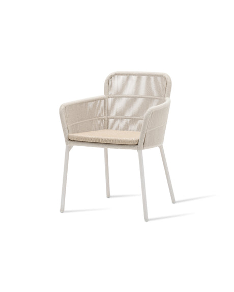 Vincent Sheppard Akari dining chair – Dune white, Flax