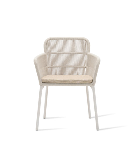 Vincent Sheppard Akari dining chair – Dune white, Flax