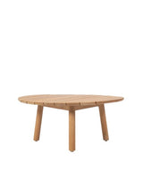 Vincent Sheppard Anton Coffee Table Ø70cm Teak Top H:34.5cm 