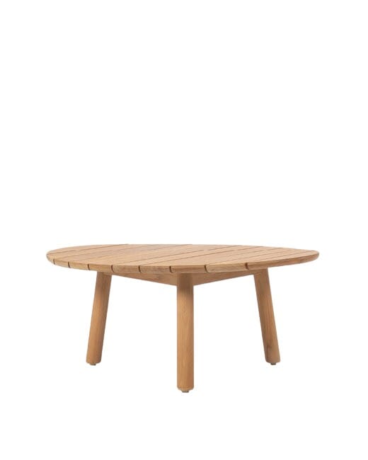 Vincent Sheppard Anton Coffee Table Ø70cm Teak Top H:34.5cm 