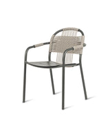 Vincent Sheppard Cleo dining armchair – Fossil grey