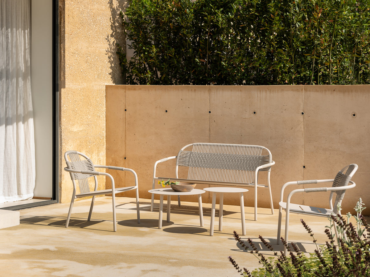 Vincent Sheppard Cleo lounge chair – Dune white