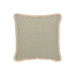 Vincent Sheppard Coussin déco Indira 40x40cm petites franges Emerald (Cat.G) 