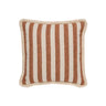 Vincent Sheppard Coussin déco Indira 40x40cm petites franges Fez Rust (Cat.G) 