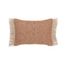 Vincent Sheppard Coussin déco Indira 50x35cm grandes franges Burnt Orange (Cat.G) 