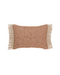 Vincent Sheppard Coussin déco Indira 50x35cm grandes franges Burnt Orange (Cat.G) 