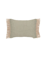 Vincent Sheppard Coussin déco Indira 50x35cm grandes franges Emerald (Cat.G) 