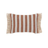 Vincent Sheppard Coussin déco Indira 50x35cm grandes franges Fez Rust (Cat.G) 