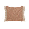 Vincent Sheppard Coussin déco Indira 50x45cm grandes franges Burnt Orange (Cat.G) 