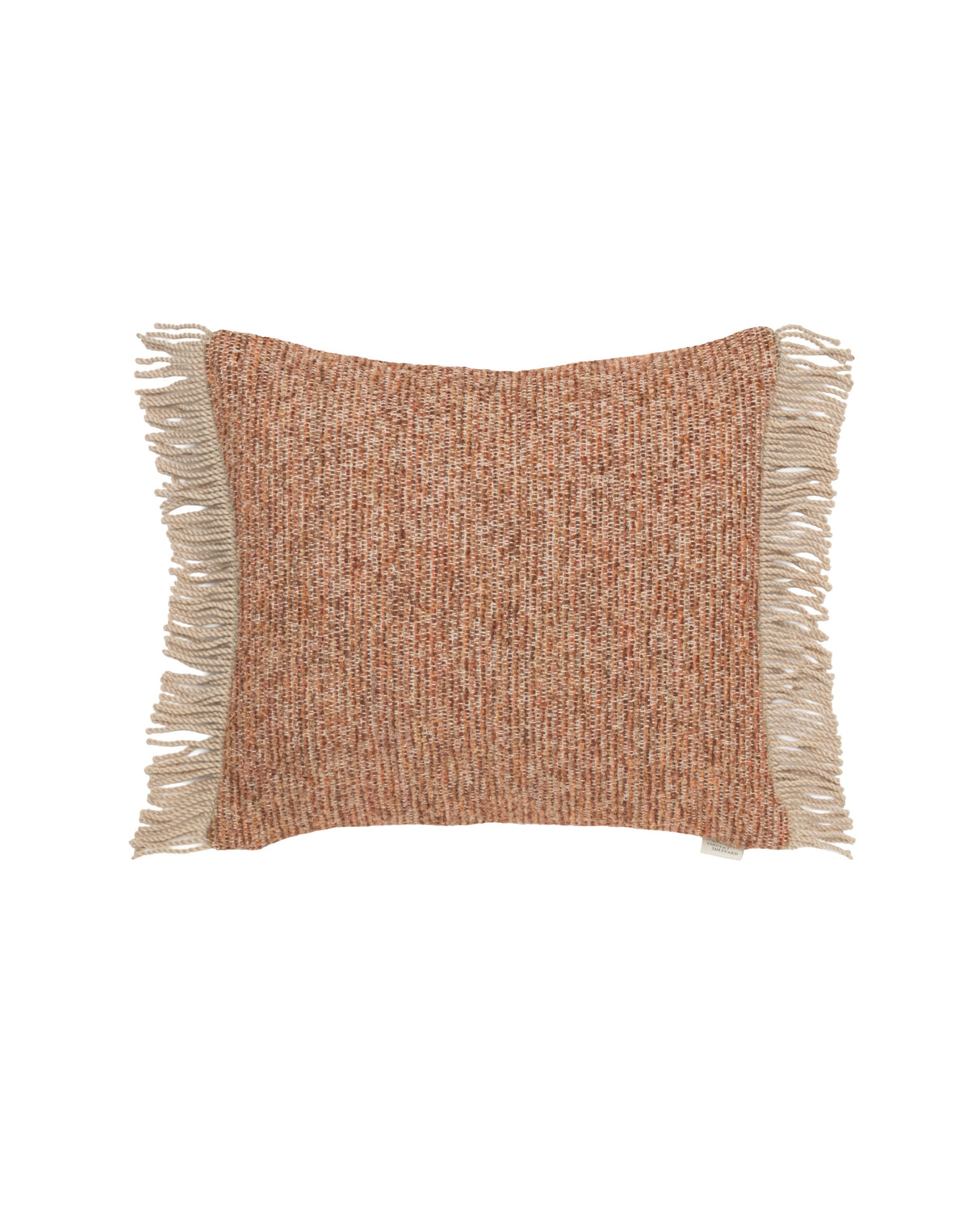 Vincent Sheppard Coussin déco Indira 50x45cm grandes franges Burnt Orange (Cat.G) 