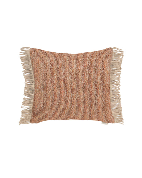 Vincent Sheppard Coussin déco Indira 50x45cm grandes franges Burnt Orange (Cat.G) 