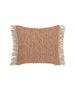 Vincent Sheppard Coussin déco Indira 50x45cm grandes franges Burnt Orange (Cat.G) 