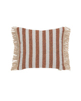 Vincent Sheppard Coussin déco Indira 50x45cm grandes franges Fez Rust (Cat.G) 