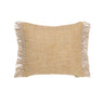 Vincent Sheppard Coussin déco Indira 50x45cm grandes franges Saffron (Cat.G) 