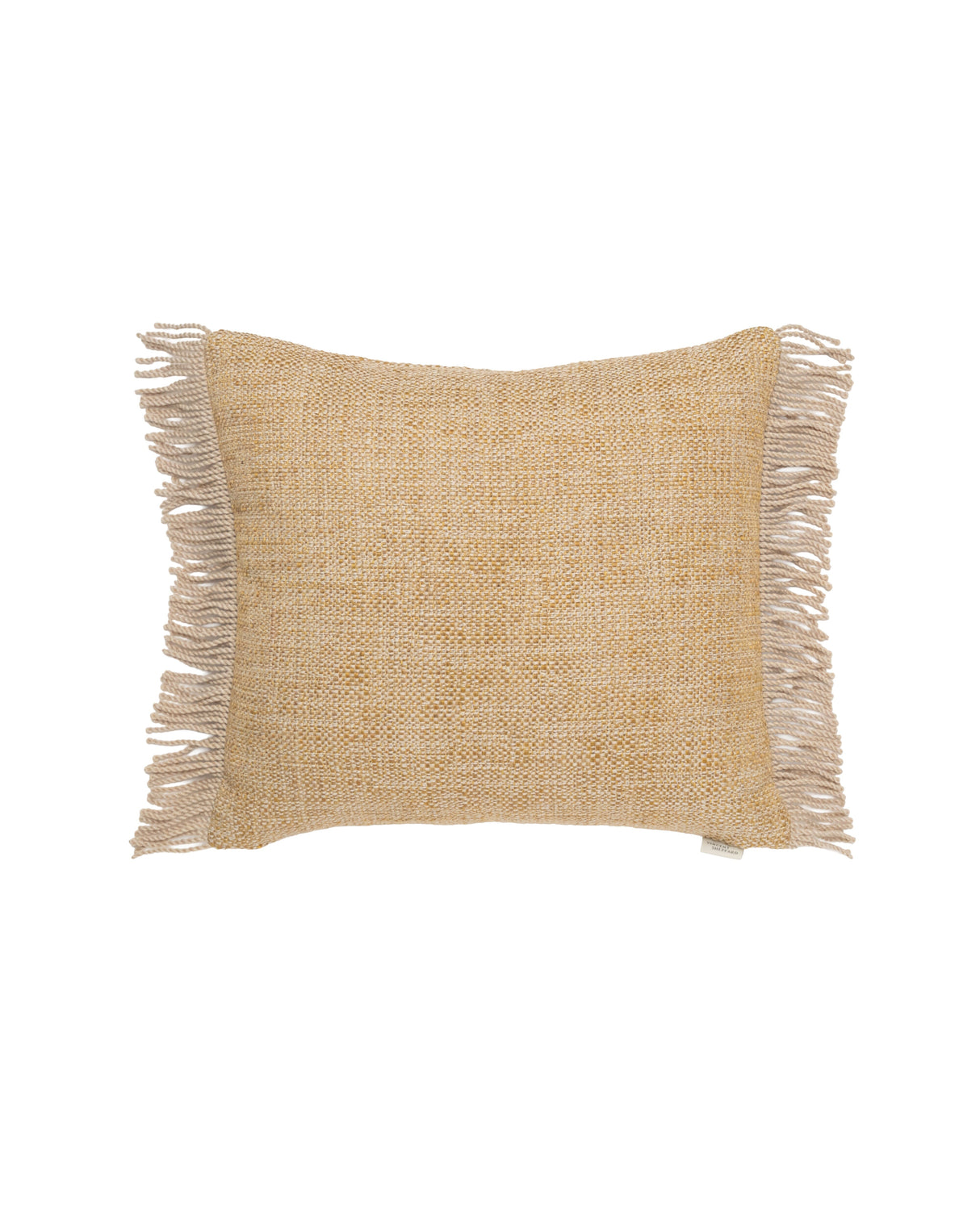 Vincent Sheppard Coussin déco Indira 50x45cm grandes franges Saffron (Cat.G) 
