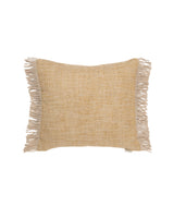 Vincent Sheppard Coussin déco Indira 50x45cm grandes franges Saffron (Cat.G) 