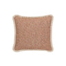 Vincent Sheppard Coussin déco Indira 50x50cm petites franges Burnt Orange (Cat.G) 