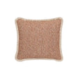 Vincent Sheppard Coussin déco Indira 50x50cm petites franges Burnt Orange (Cat.G) 