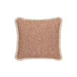 Vincent Sheppard Coussin déco Indira 50x50cm petites franges Burnt Orange (Cat.G) 