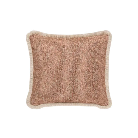 Vincent Sheppard Coussin déco Indira 50x50cm petites franges Burnt Orange (Cat.G) 