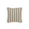 Vincent Sheppard Coussin déco Indira 50x50cm petites franges Fez Green (Cat.G) 