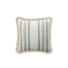 Vincent Sheppard Coussin déco Indira 50x50cm petites franges Rabat Green (Cat.G) 