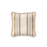 Vincent Sheppard Coussin déco Indira 50x50cm petites franges Rabat Rust (Cat.G) 