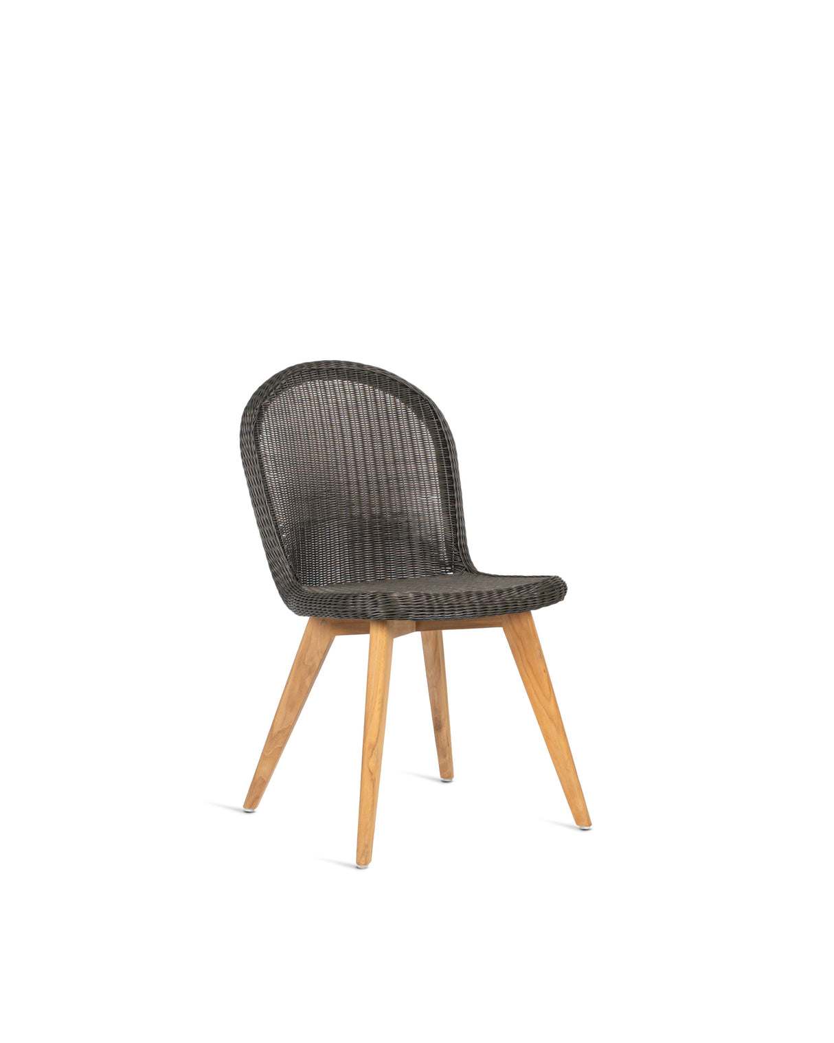 Vincent Sheppard Damien Dining Chair Piètement Teck Mocca 
