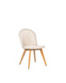 Vincent Sheppard Damien Dining Chair Piètement Teck Old Lace 