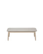 Vincent Sheppard David coffee table square – Aged teak, Flint