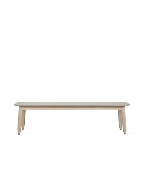 Vincent Sheppard David coffee table rectangular – Aged teak, Flint
