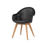 Vincent Sheppard Edgard dining chair teak base – Untreated teak