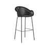 Vincent Sheppard Edgard Bar Stool Piètement acier Acier Black Black 