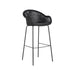 Vincent Sheppard Edgard Bar Stool Piètement acier Acier Black Mocca 