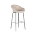 Vincent Sheppard Edgard Bar Stool Piètement acier Acier Black Old Lace 