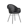 Vincent Sheppard Edgard Dining Chair Piètement acier Acier Black Black 