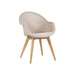 Vincent Sheppard Edgard Dining Chair Piètement Teck Teak Old Lace 