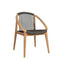 Vincent Sheppard Frida Dining chair Teck - Anthracite 