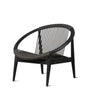 Vincent Sheppard Frida lounge chair – Onyx black