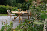 Vincent Sheppard Noa dining table – Dune white, Untreated teak