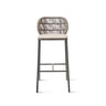 Vincent Sheppard Kodo bar stool – Fossil grey