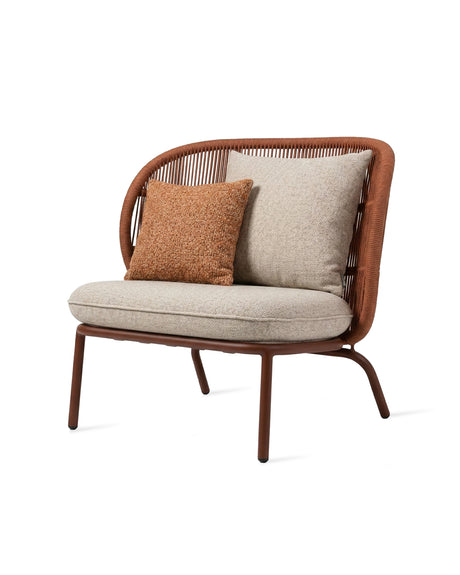 Vincent Sheppard Kodo lounge chair – Rust/Cinnamon